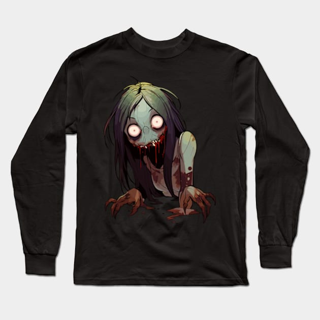 Left 4 Dead Witch Long Sleeve T-Shirt by peculiarbutcute